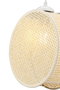 Opviq Lámpara de araña Drum - Crema